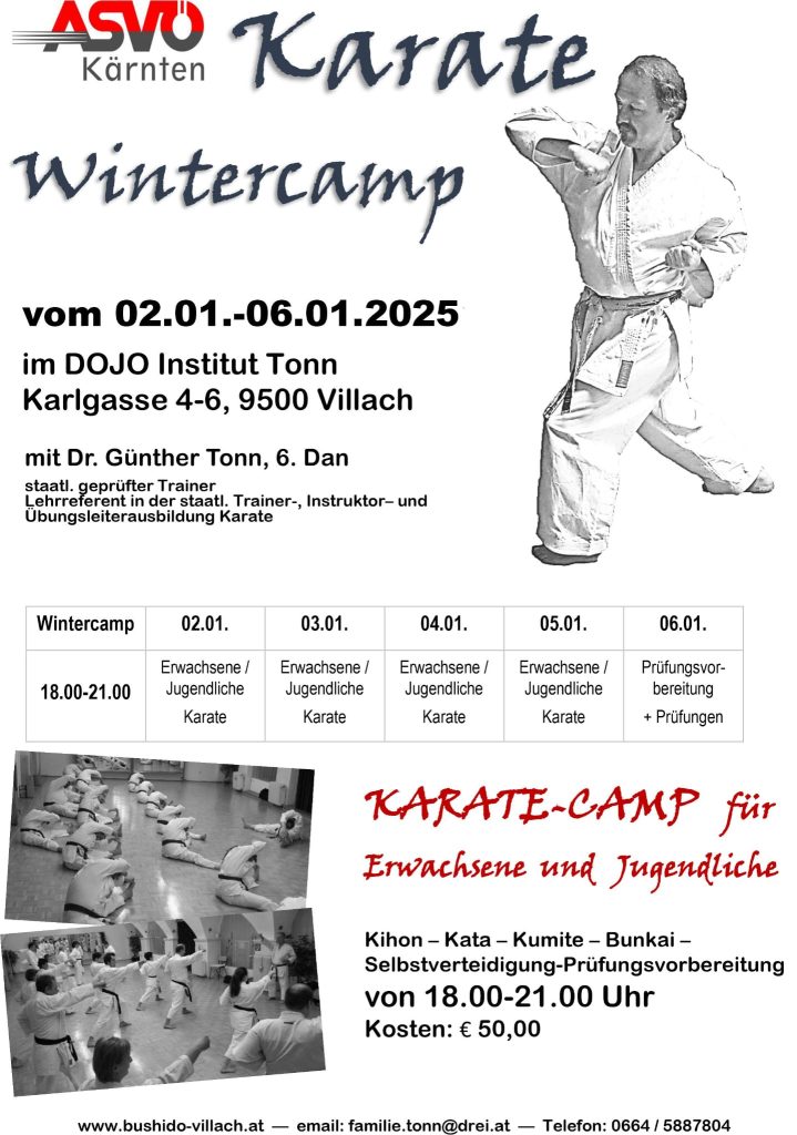 Bushido Karate Wintercamp 2025