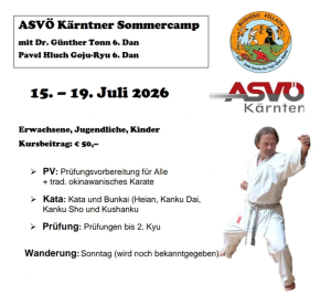 ASVÖ Sommercamp Karate Villach